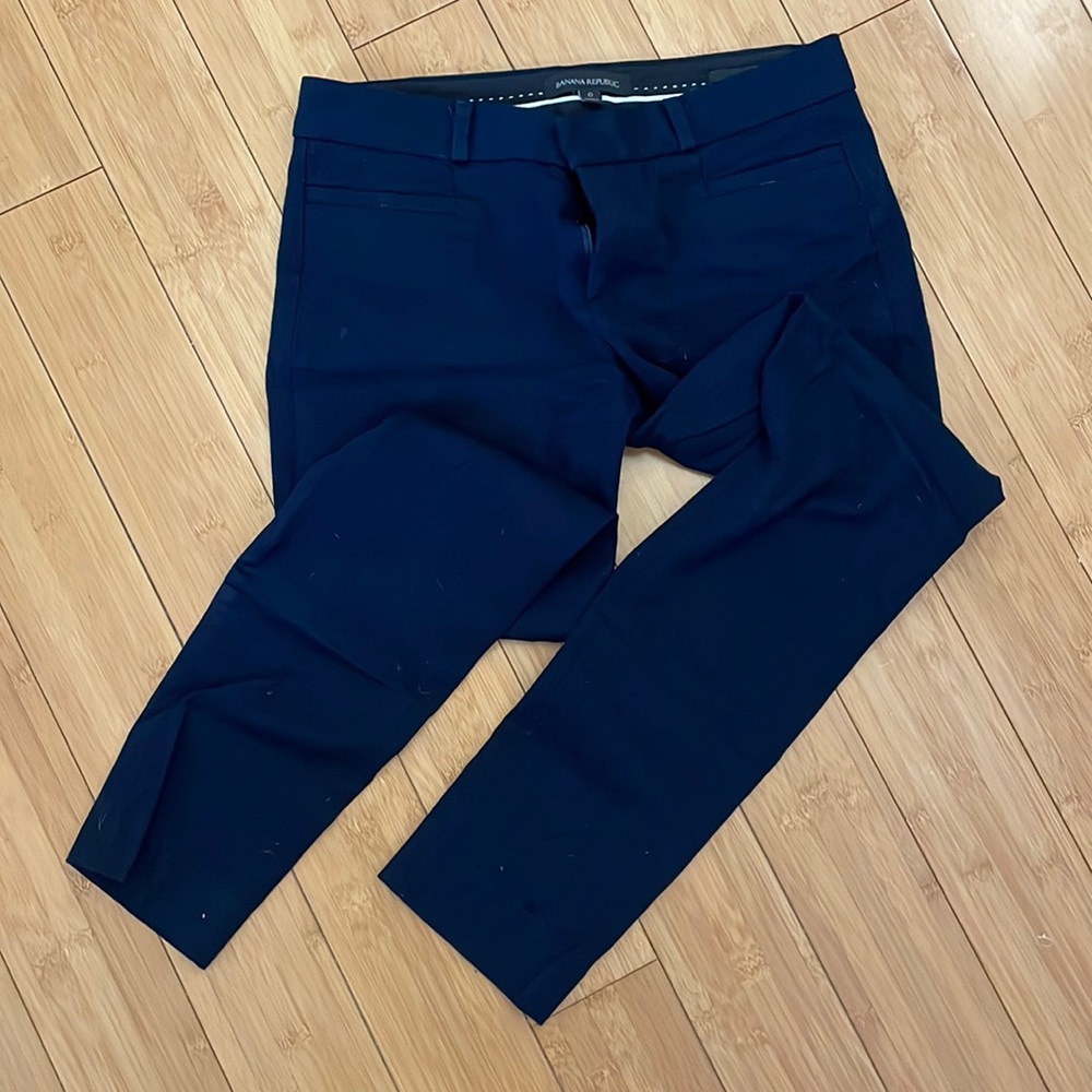 Banana Republic Sloan pant navy blue